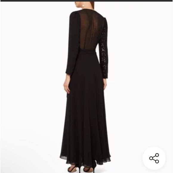 Fame and partners The Suva Sequined Wrap Dress - Picture 3 of 3